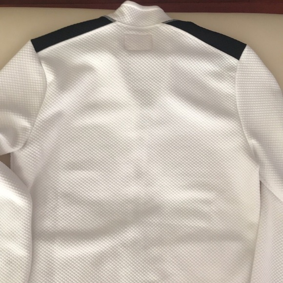 guess zip-up white jacket size small men’s - Picture 4 of 4